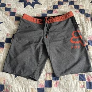 Size 34/L Fox Racing swim trunks